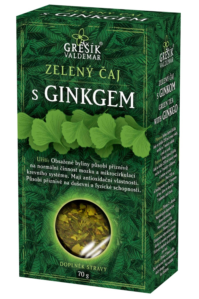Zelený čaj GINKGO (sypaný)