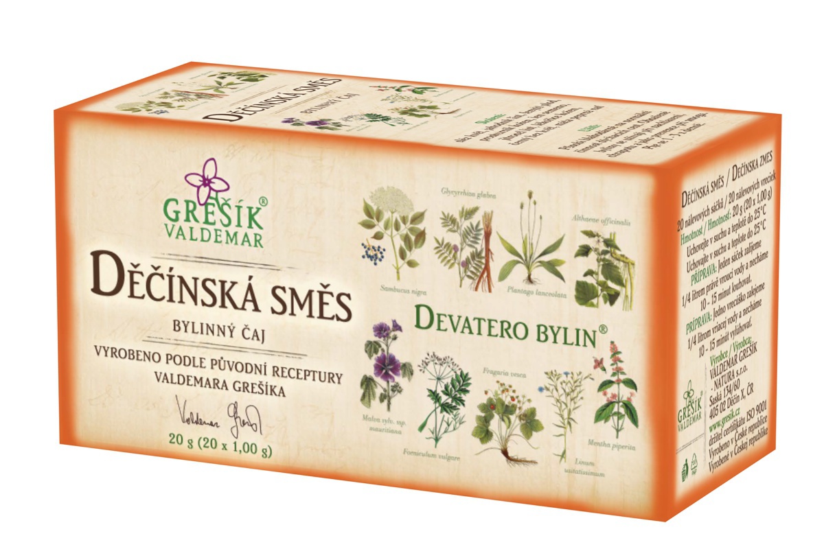 DĚČÍNSKA ZMES (na dobré dýchanie a pri nachladnutí) n.s.