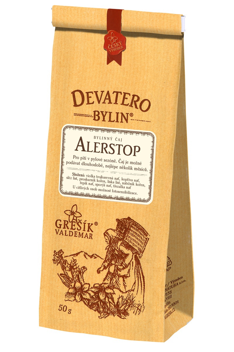 ALERSTOP (proti alergiám v pelovej sezóne) sypaný
