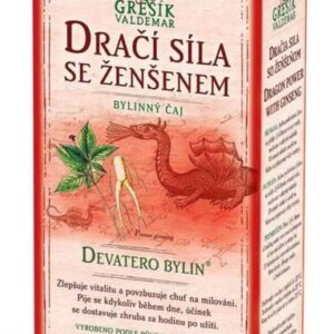 Bylinný čaj DRAČIA SILA (zlepšuje vitalitu a zvyšuje libido) sypaný