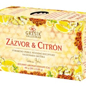 Bylinný čaj ZÁZVOR CITRÓN
