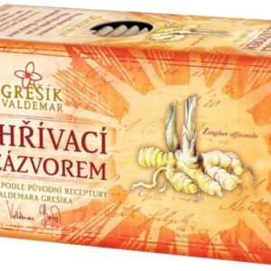 Bylinný čaj ZAHRIEVACÍ SO ZÁZVOROM (sáčkový)